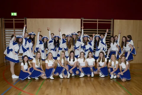 Gruppenfoto unserer Garden – Saison 2025/26